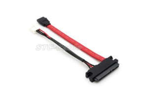 SATA 22pin al Pin SATA con connettore di alimentazione a 4 pin