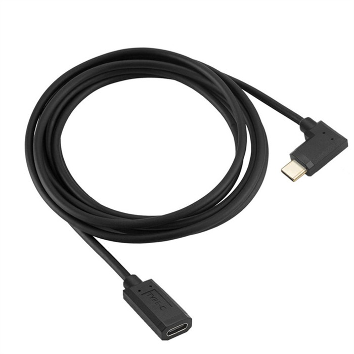 USB-C Male to Female Coiled Extension Cable USB-C Male to Female Coiled Extension Cable